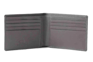 Classic Slim Men’s Wallet in Genuine Leather - Novel Series - Brown Bear