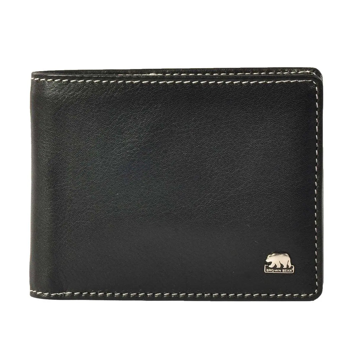 Nice Purse Men Formal, Casual Black Genuine Leather Wallet Black - Price in  India | Flipkart.com