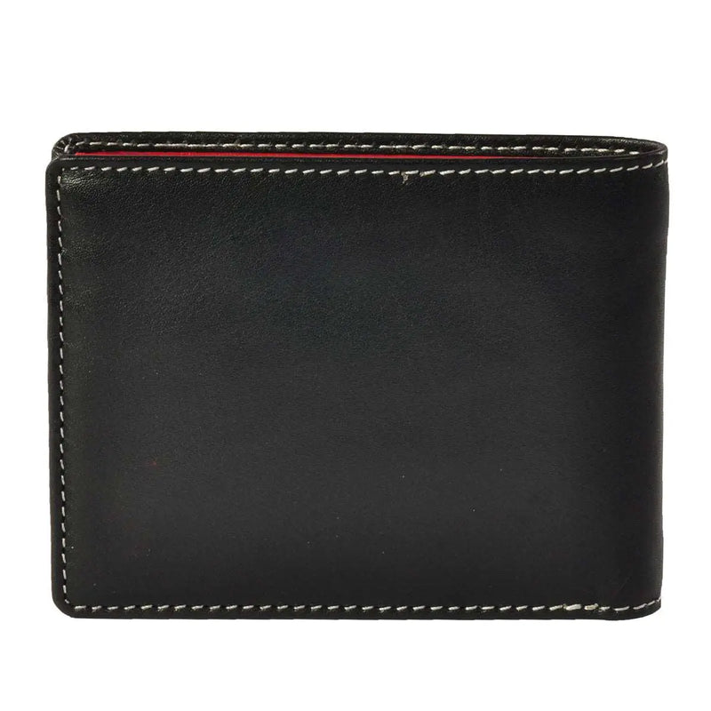 Classic Slim Wallet for Men in Genuine Leather - Brown Bear