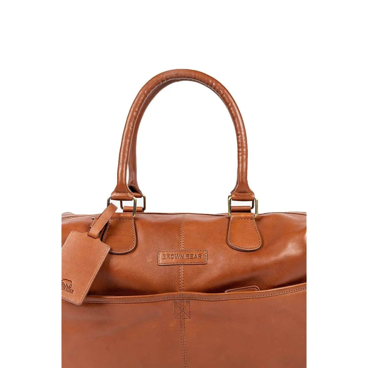 Weekend Duffle Bag: Perfect Partner for Short Getaways – Brown Bear