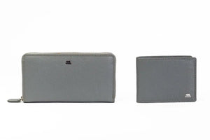 Gift Set - Classically Coordinated: His & Hers Wallet Gift Set - Brown Bear