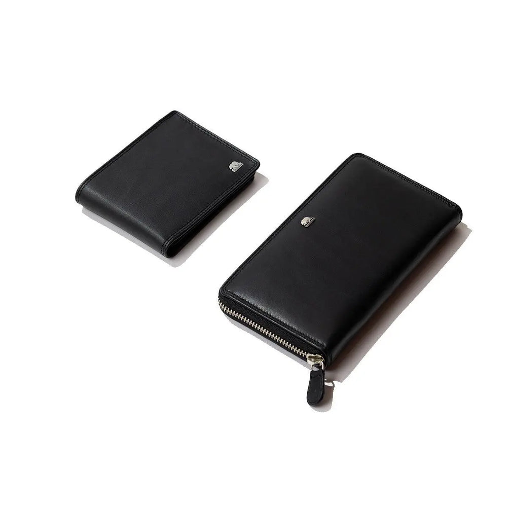 Gift Set - Classically Coordinated: His & Hers Wallet Gift Set - Brown Bear