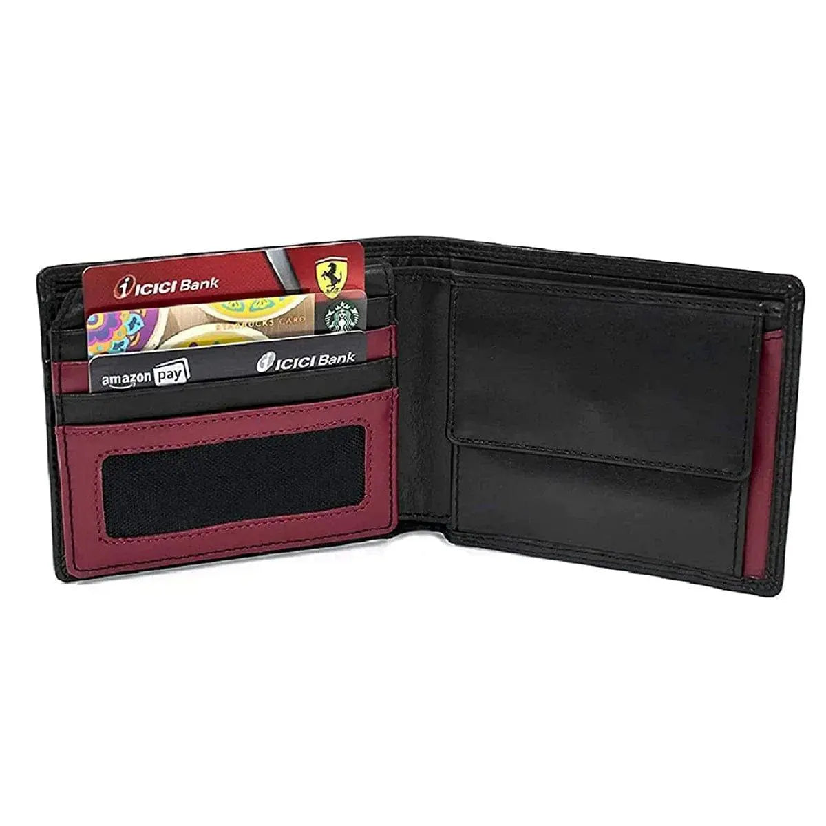 Gift Set - His & Hers Wallet Duo: A Perfect Pair for Stylish Couples - Brown Bear