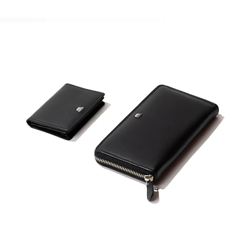 Gift Set : Stylish Essentials: Women's Wallet & Card Holder Gift Set - Brown Bear