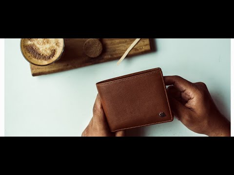 Alia Series – Classic Mens Wallet with Detachable Card Holder in Genuine Leather