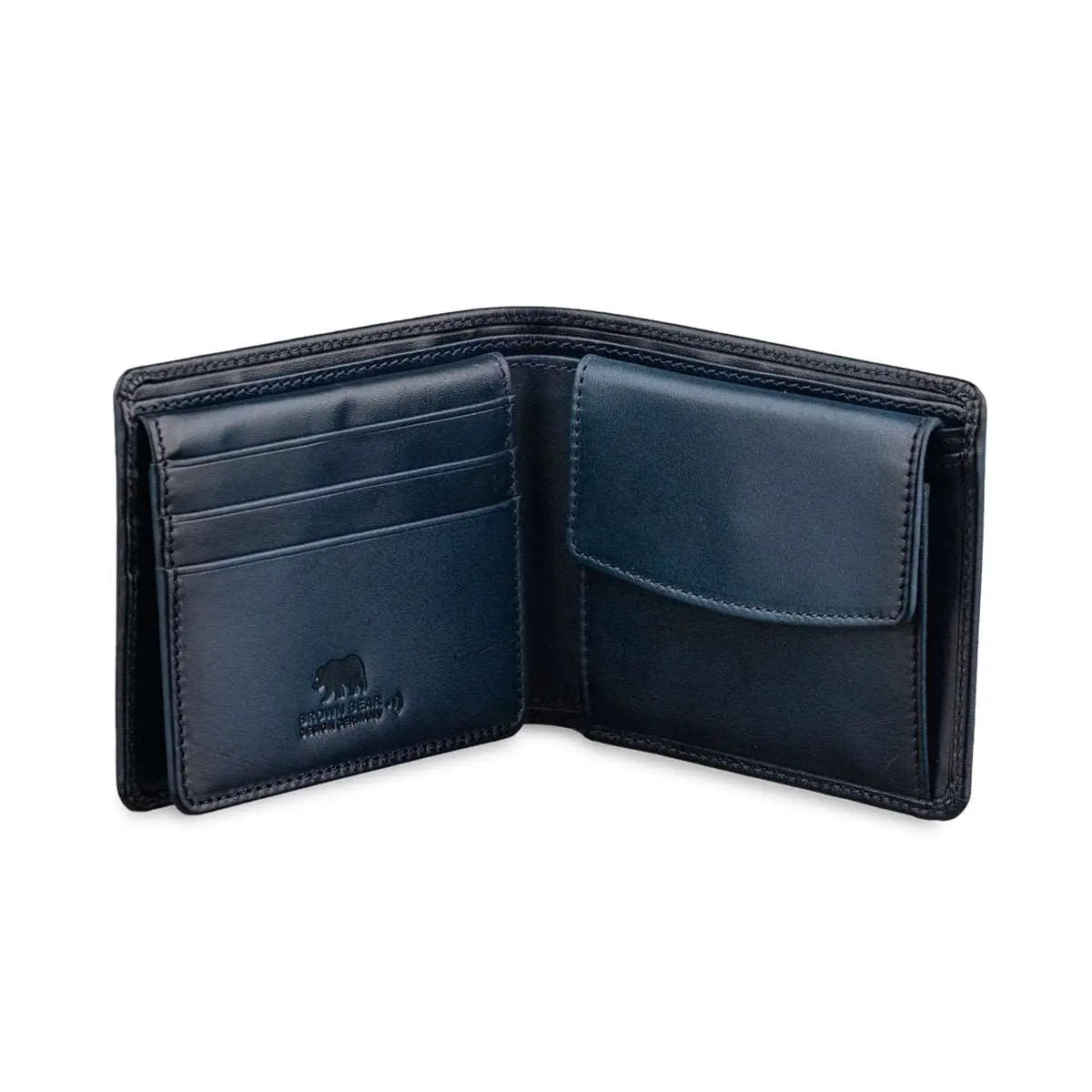 Men's Leather Wallet Essence in Black and Red, Limited Edition, Pre-or –  ANTORINI®