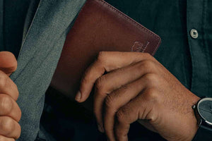 Manhattan Men’s Wallet with Coin Pocket, ID and RFID Technology - Brown Bear