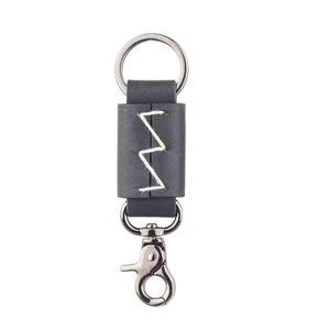 Max Key Holder in Genuine Leather - Brown Bear