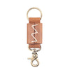 Max Key Holder in Genuine Leather - Brown Bear