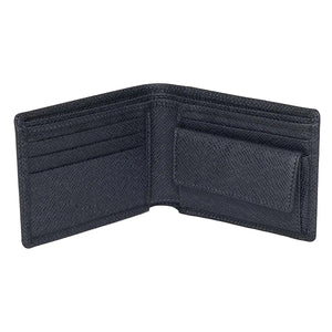Mini Wallet for Men’s with Pocket in Genuine Leather - Brown Bear