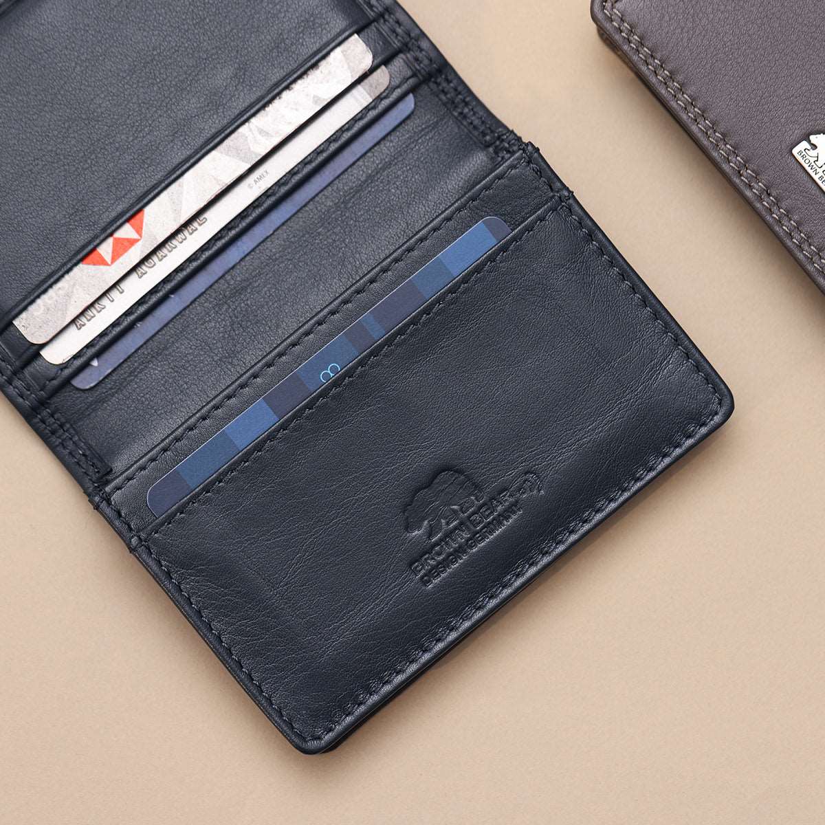 Card Holder Leather Wallet For Men & Women - Incredible Gifts