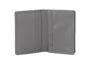 Multi piece Card Holder Wallet with Flap in Genuine Leather - Brown Bear