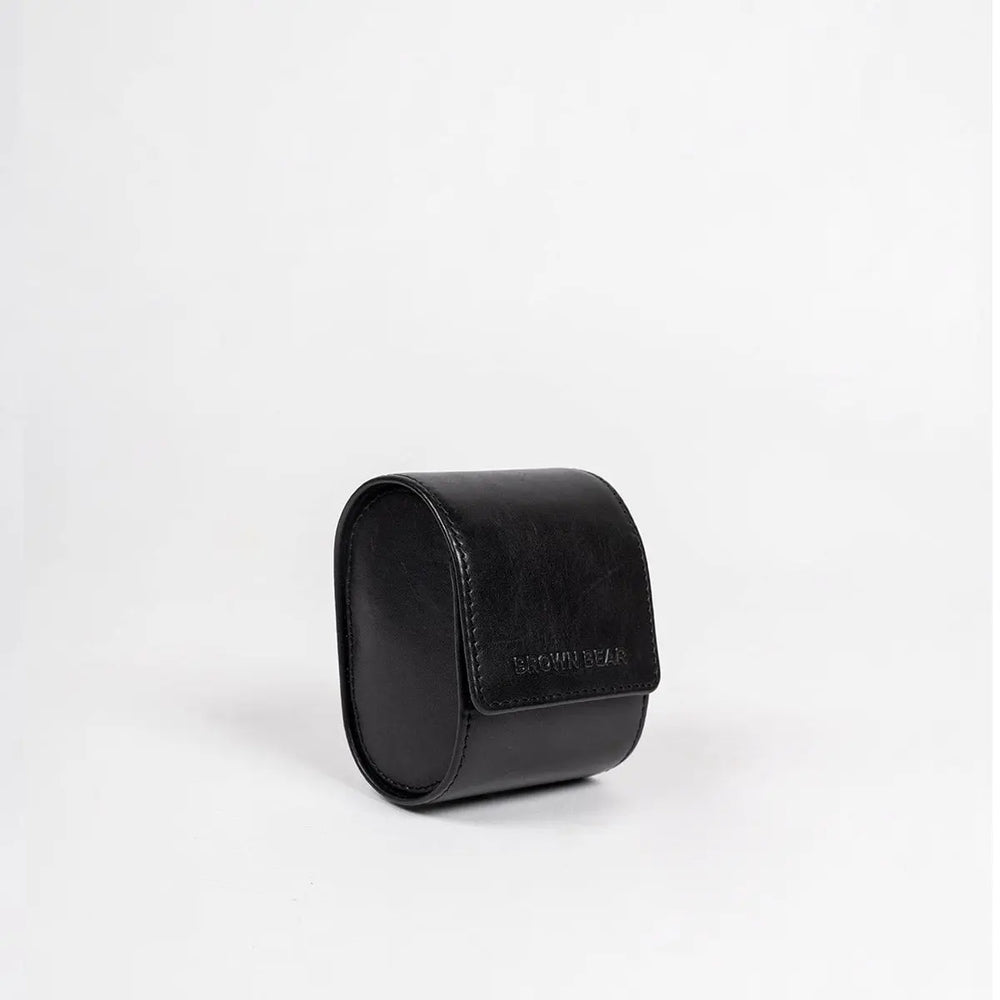 Single Watch Organizer in Genuine Leather - Brown Bear