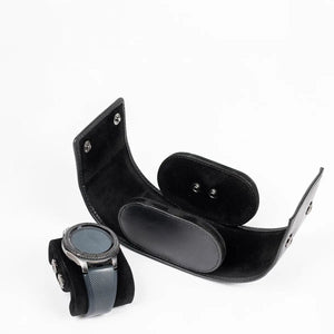Single Watch Organizer in Genuine Leather - Brown Bear
