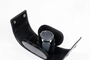 Single Watch Organizer in Genuine Leather - Brown Bear