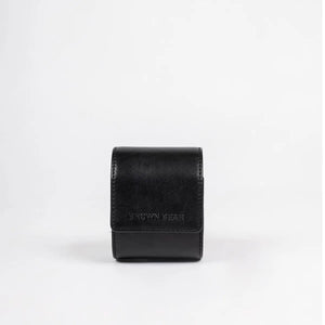 Single Watch Organizer in Genuine Leather - Brown Bear