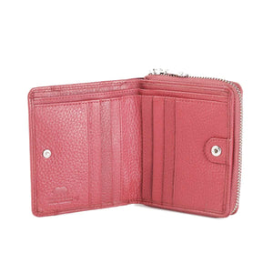 SP Lima Sleek Women’s Wallet with a Pocket Outside in Genuine Leather - Brown Bear