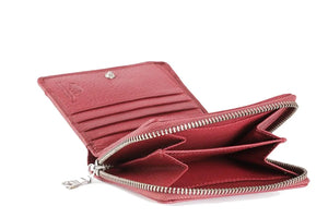 SP Lima Sleek Women’s Wallet with a Pocket Outside in Genuine Leather - Brown Bear