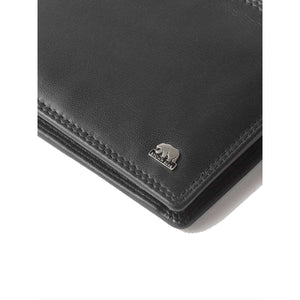 Stylish Wallets for Man with Pocket and ID Mesh in Pure Nappa Leather in Genuine Leather - Brown Bear