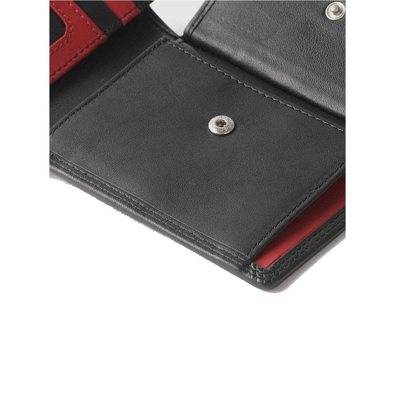 Stylish Wallets for Man with Pocket and ID Mesh in Pure Nappa Leather in Genuine Leather - Brown Bear