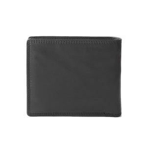 Stylish Wallets for Man with Pocket and ID Mesh in Pure Nappa Leather in Genuine Leather - Brown Bear