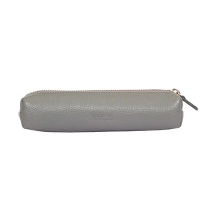 Zippered Pen Case - For Multi pens in Genuine Leather - Brown Bear